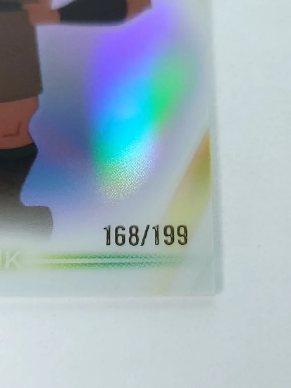 Kronk Topps 2026 Disney Neon Holo Chrome Refractor Limited 168/199 CNE